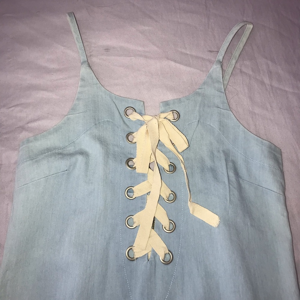 Light Denim Bodycon Dress